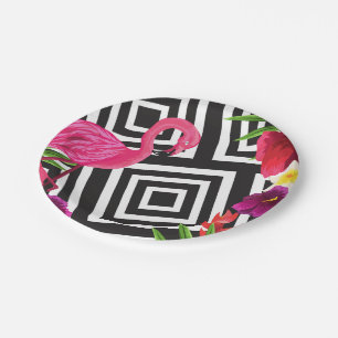 Assiettes En Carton Vaisselle de plaques à papier de partie de Flaman