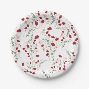 Assiettes En Carton Vaisselle Floreal