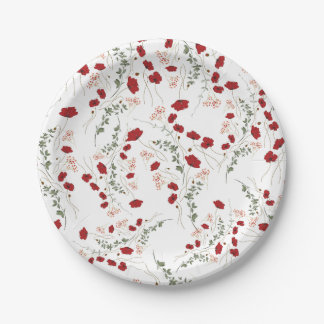 Assiettes En Carton Vaisselle Floreal