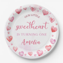 Assiettes En Carton Valentine rose amoureux Anniversaire Plaque de pap