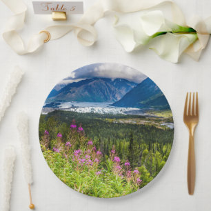 Assiettes En Carton Vallée de Matanuska, centre-sud de l'Alaska