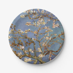 Assiettes En Carton Van Gogh Almond Blossom