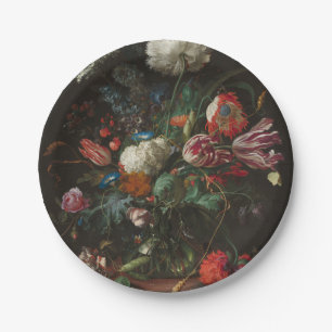 Assiettes En Carton Vase des fleurs - Jan Davidsz. de Heem