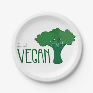 Assiettes En Carton végétalien