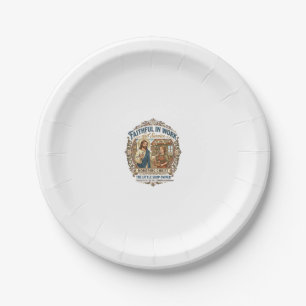 Assiettes En Carton Vendeur d'artisanat Jésus Etsy Fabricant de chemis