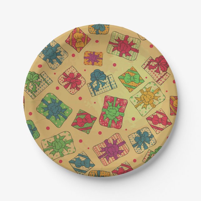 Assiettes En Carton Venin de Christmas (Devant)