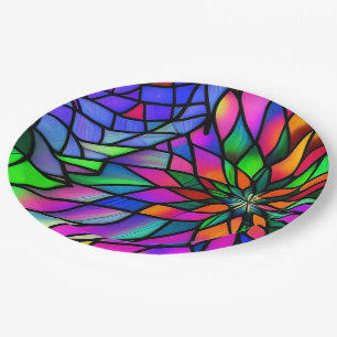 Assiettes En Carton Verre de Faux