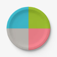 Vert bleu gris rose