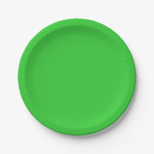 Assiettes En Carton Vert citron