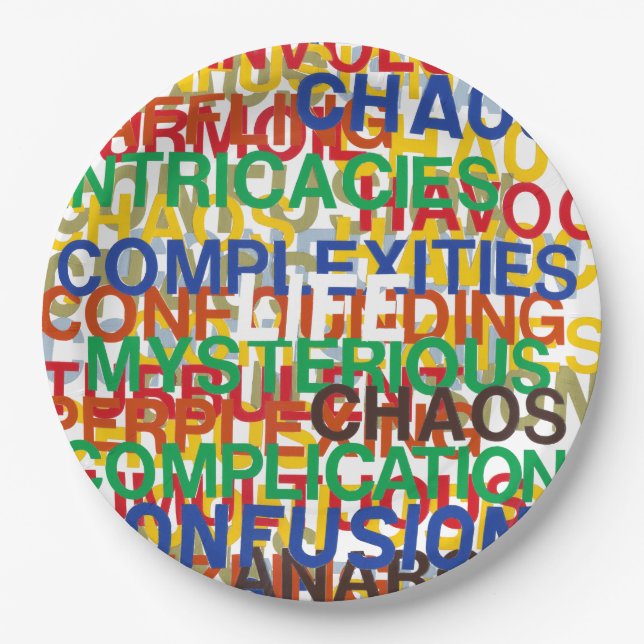 Assiettes En Carton Vie (Devant)