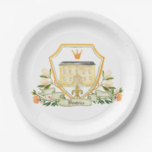 Assiettes En Carton Vieux Monde Shakespeare Fairytale