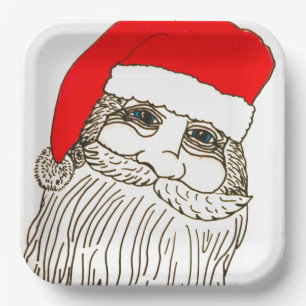 ASSIETTES EN CARTON VIEUX SAINT NICK