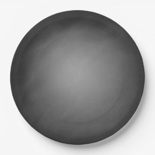 Assiettes En Carton Vignette Chalkboard tendance