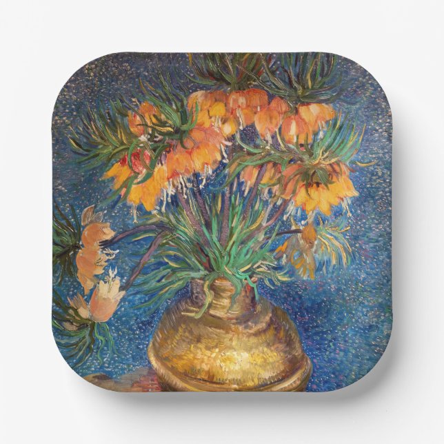 Assiettes En Carton Vincent van Gogh - Ami impérial (Recto)