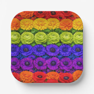 Assiettes En Carton 🌈VIVE LES LGBTQ+ ! Épanouir Ensemble