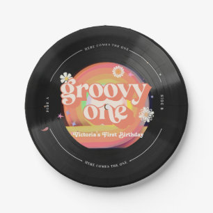 Assiettes En Carton Voici Le One Super Vinyl 1er Anniversaire