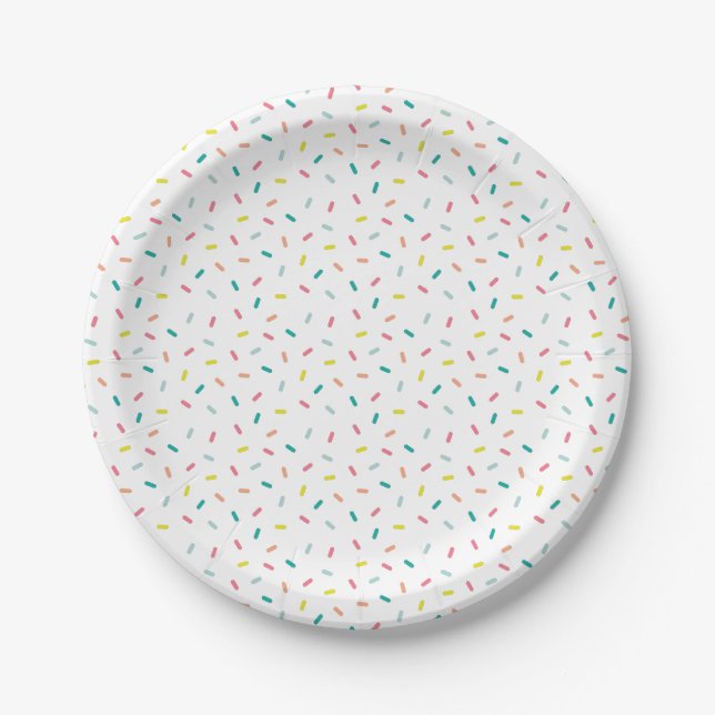 Assiettes En Carton Voici le scoop (Devant)