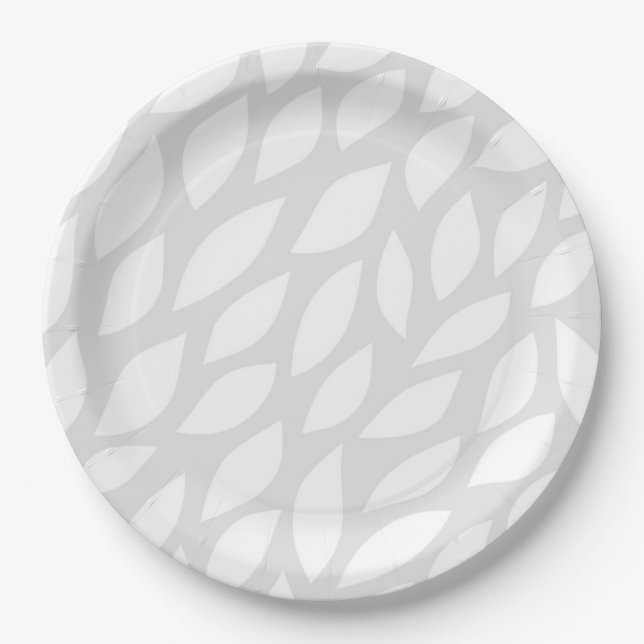 Assiettes En Carton Voie (Devant)