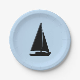 Assiettes En Carton Voilier