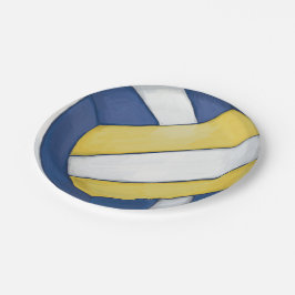 Assiettes En Carton Volley-ball