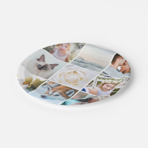 Assiettes En Carton Vos Photos Personnalisées Modernes