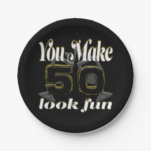 Assiettes En Carton Vous Faites 50 Look Amusants Salutations Anniversa