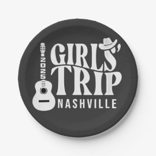 Assiettes En Carton Voyage de filles Nashville 2025 vacances été