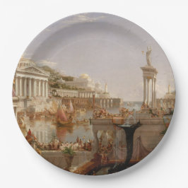 Assiettes En Carton Vue sur l'Empire romain (Consommation de l'Empire)