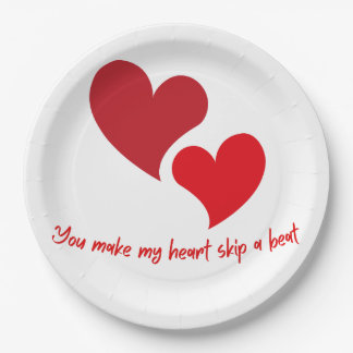 Assiettes En Carton Walentines Conception de jour