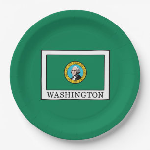 Assiettes En Carton Washington