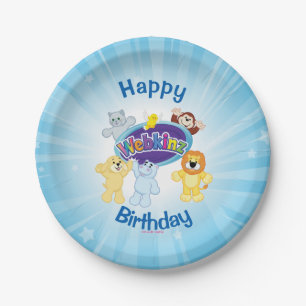 Assiettes En Carton Webkinz : Entré et jeu