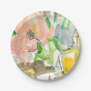 Assiettes En Carton Whimsy dans le jardin II