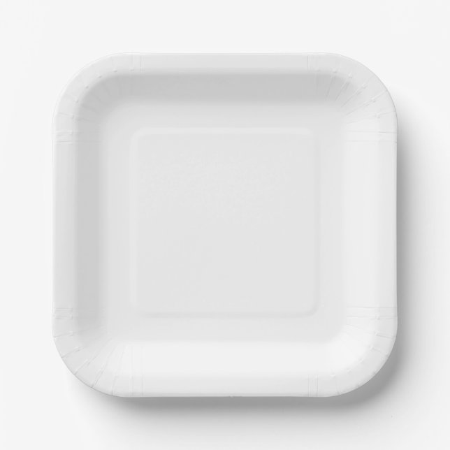 Assiettes En Carton white template (Recto)