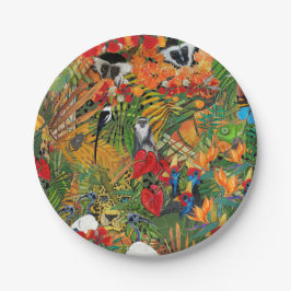 Assiettes En Carton Wild Creation 