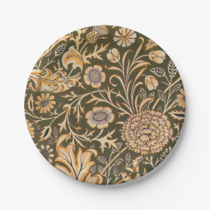 Assiettes En Carton William Morris Cherwell Motif de fond d'écran