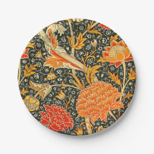 Assiettes En Carton William Morris Cray Fond d'écran Motif