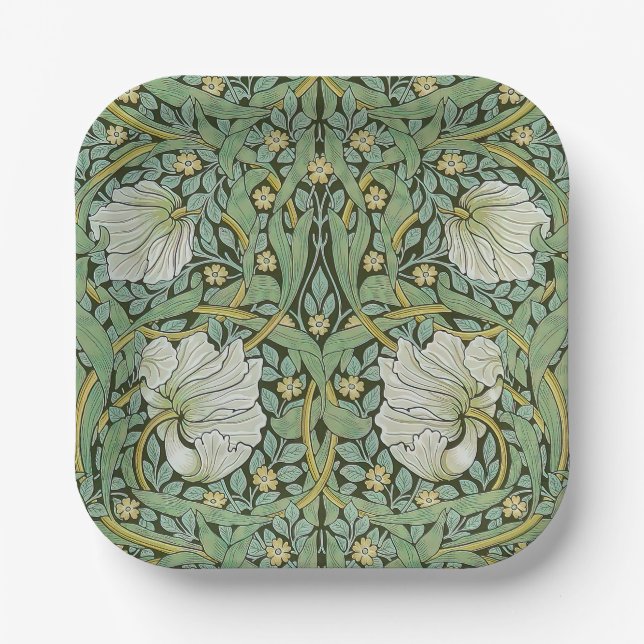 Assiettes En Carton William Morris - Pimpernel (Recto)
