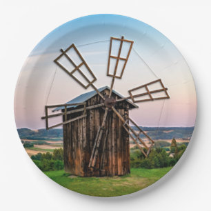Assiettes En Carton Windmill Outhouse