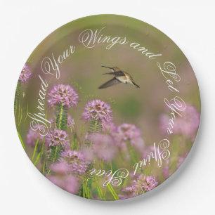 Assiettes En Carton Wings de Hummingbird