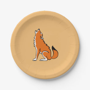 Assiettes En Carton WOLF - Plaques papier