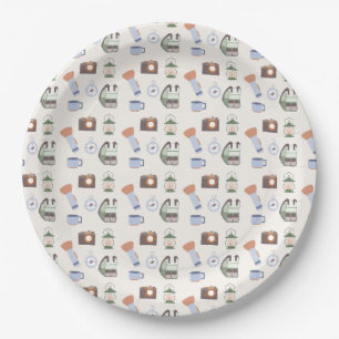 Assiettes En Carton Woodland Adventure Attend le Baby shower de campin