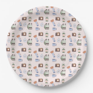Assiettes En Carton Woodland Adventure Attend le Baby shower de campin