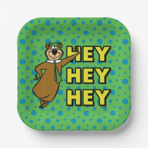 Assiettes En Carton Yogi Bear Hey Hey Hey