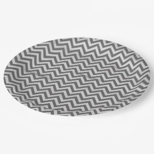 Assiettes En Carton Zig Zag