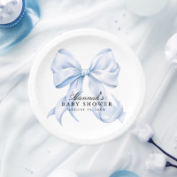 Assiettes en Papier Arc-en-ciel Bébé Shower Coquet