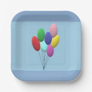 Assiettes en papier d'anniversaire (garçon)