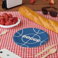 Assiettes en papier de fête personnalisées pour je