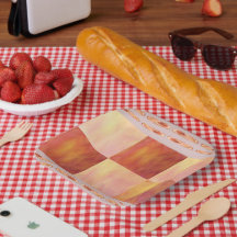 Assiettes en papier Earthtone Skies Tiles pour fêt