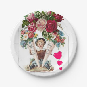 Assiettes en papier Fête des mères