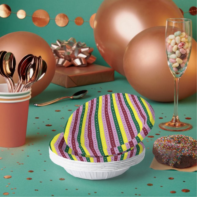 Assiettes en Papier | Personnalisées | Élégantes | (Multi)